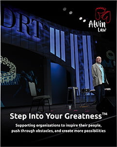 Step Into Your Greatness one sheet cover