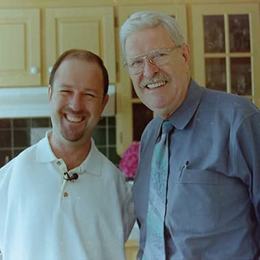 Ed Whelan interviewing Alvin at home
