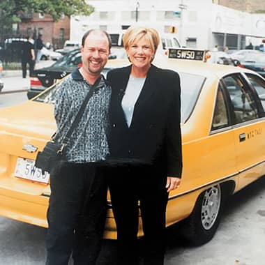 Alvin and Joan London in NYC